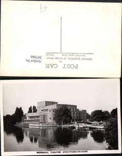 387886,Great Britain England Stratford-on-Avon Memorial Theatre Theater
