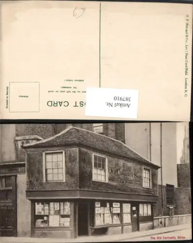 387910,Great Britain England London Old Curiosity Shop Geschäft