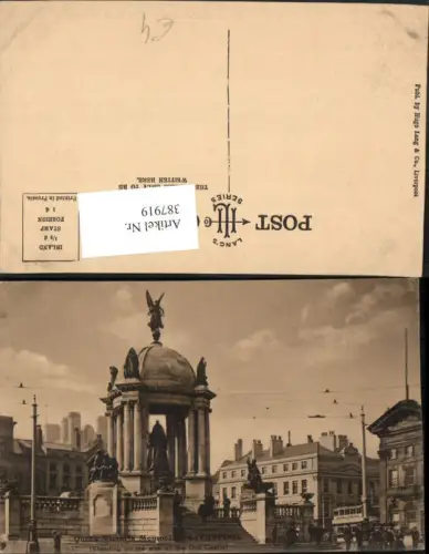 387919,Great Britain England Liverpool Queen Victoria Memorial Denkmal