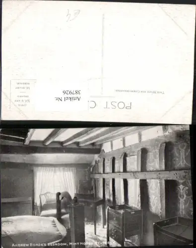 387926,Great Britain England Pevensey Mint House Andrew Bordes Bedroom Bett