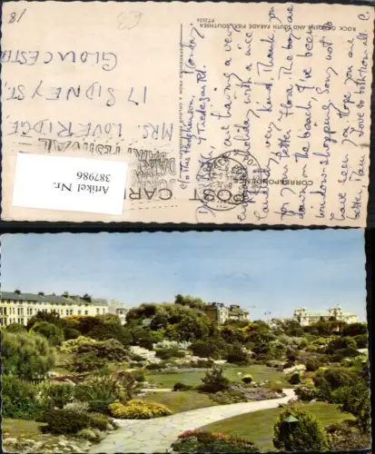 387986,Great Britain England Portsmouth Southsea Rock Gardens and South Parade Pier