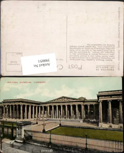 390051,Great Britain England London British Museum Gebäude