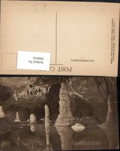 390078,Great Britain England Cheddar Goughs Caves Höhle