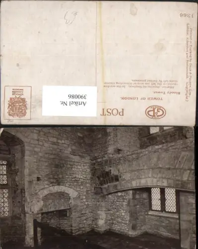 390086,Great Britain England London Tower Bloody Tower Interior fireplace