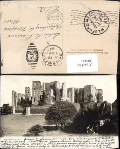 390153,Great Britain England Warwickshire Kenilworth Castle Burg Ruine