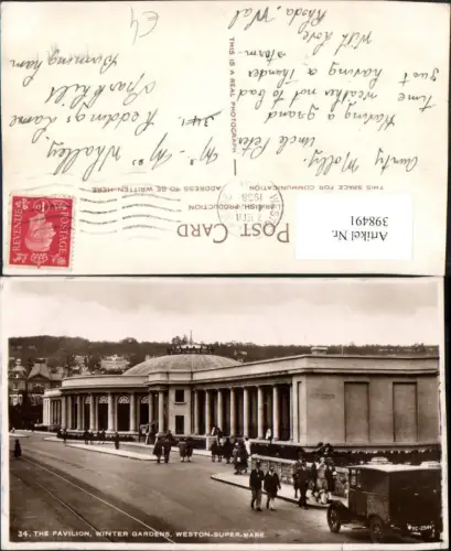398491,England Weston-super-Mare Winter Gardens Pavillon Gebäude