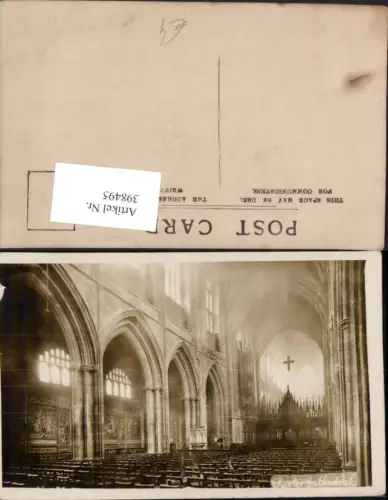 398495,England Chester Cathedral Kirche Innenansicht