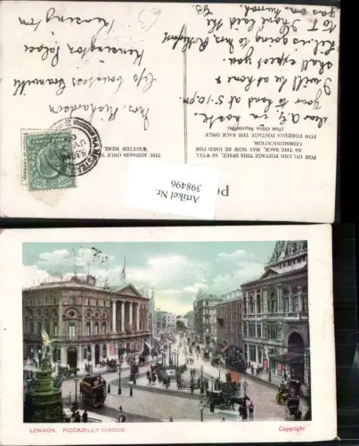 398496,England London Piccadilly Circus Straßenansicht