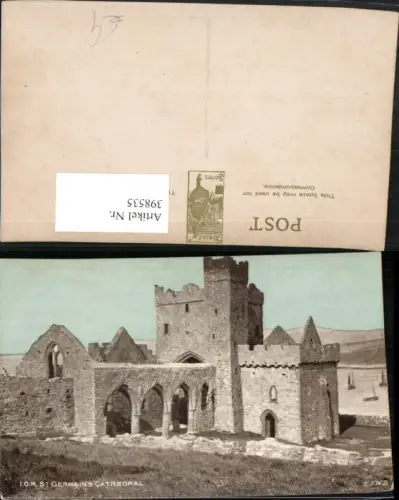 398535,England Isle of Man St. Germains Cathedral Kirche