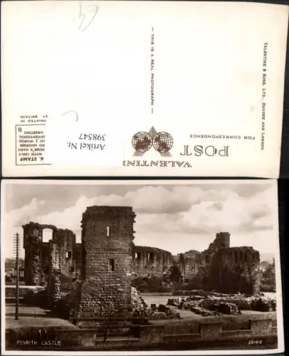 398547,England Penrith Castle Burg