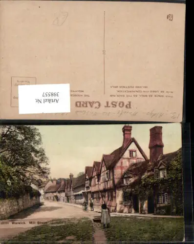 398557,England Warwick Mill Street Straßenansicht