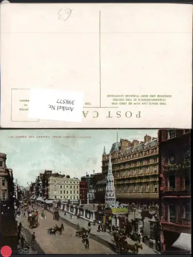 398577,England London Strand and Charing Cross Station Straßenansicht
