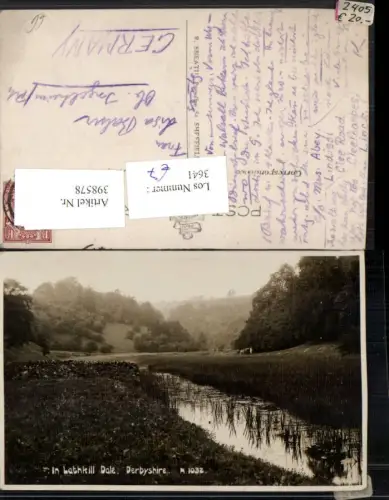 398578,England Derbyshire Lathkill Dale Landschaft