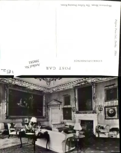 398581,Scotland Edinburgh Hopetoun House Yellow Drawing Room Innenansicht