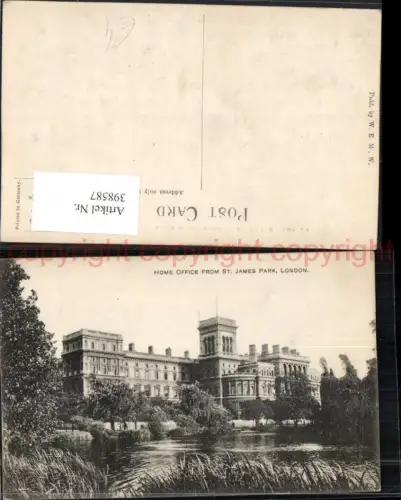 398587,England London Home Office from St. James Park