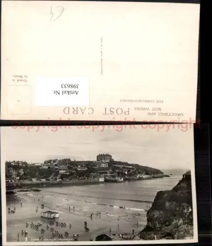 398633,England Newquay Towan Beach Strand