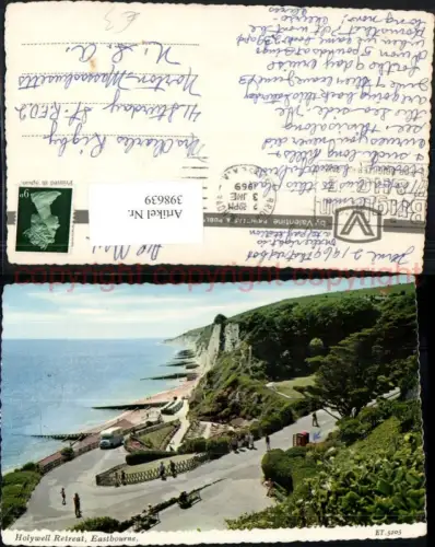 398639,England Eastbourne Holywell Retreat Küste Straße