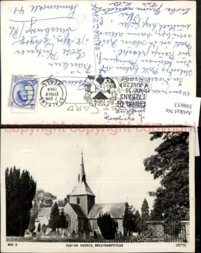 398653,England Wheathampstead Parish Church Kirche