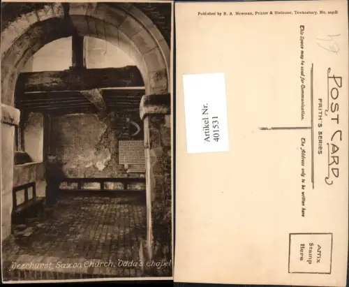 401531,England Deerhurst Saxon Church Oddas Chapel Kapelle
