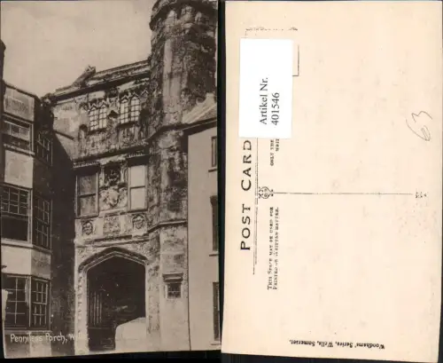 401546,England Wells Penniless Porch Portal