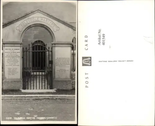401549,England Tolpuddle Martyrs Memorial Denkmal