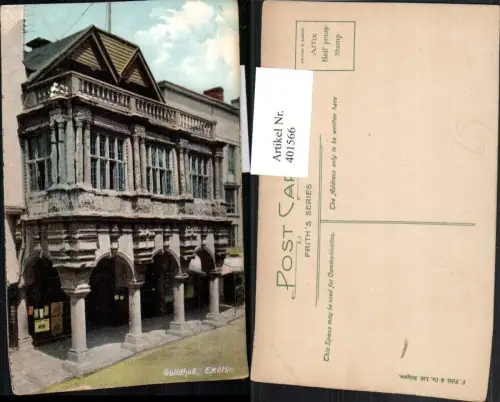 401566,England Exeter Guildhall Rathaus Gebäude Arkaden