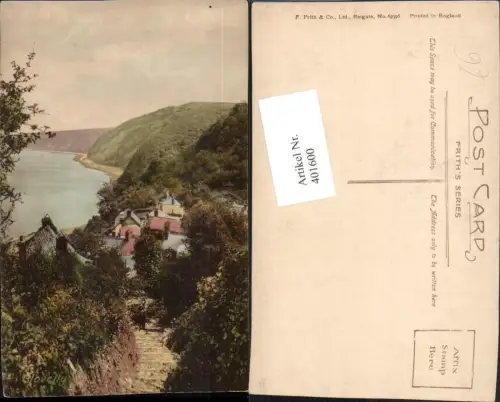 401600,England Clovelly Teilansicht