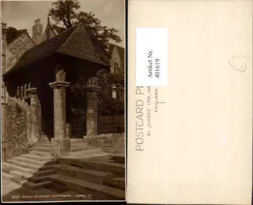 401619,England Canterbury Norman Staircase Stiegen