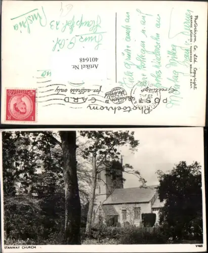 401648,England Stanway Church Kirche