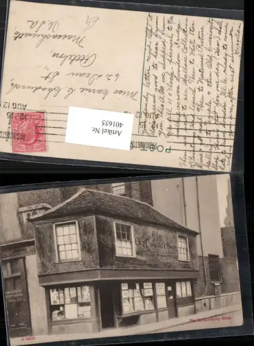 401655,England London Old Curiosity Shop Raritätenladen