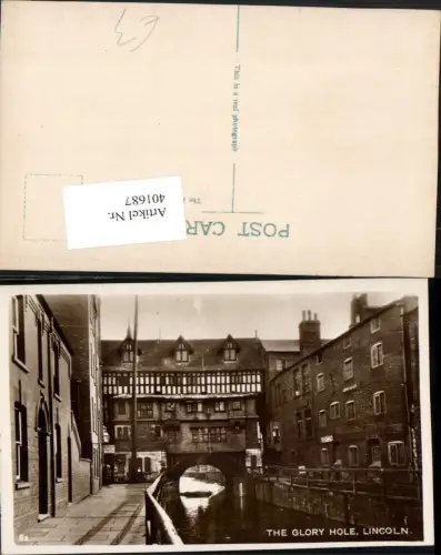 401687,England Lincoln Glory Hole Kanal