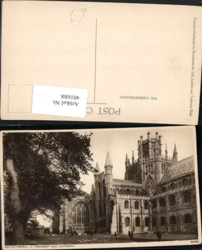 401688,England Ely Cathedral Kirche