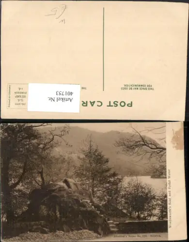 401753,England Wordsworth Seat and Rydal Water