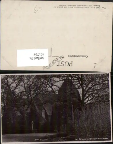 401768,England Hollington Church in the Wood Kirche