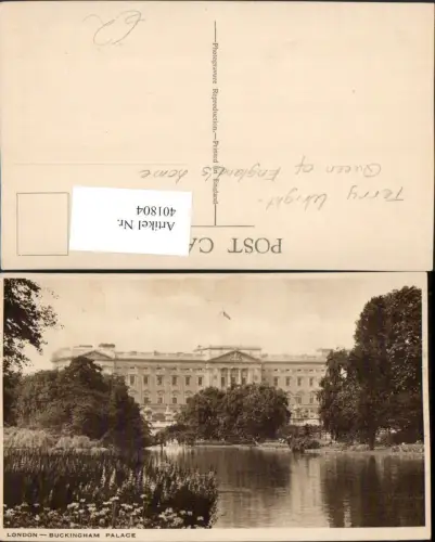 401804,England London Buckingham Palace Palast