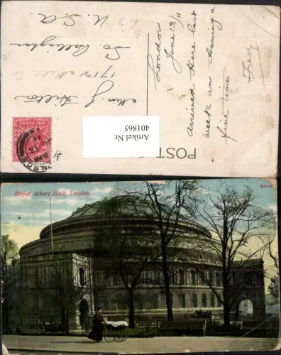 401865,England London Royal Albert Hall Gebäude