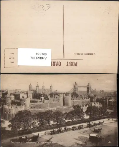 401881,England Tower of London and Tower Bridge Burg Brücke