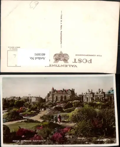 401891,England Southsea Rock Gardens Garten