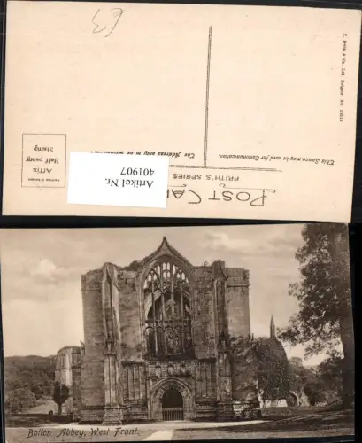 401907,England Bolton Abbey Abtei Ruine
