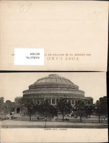 401909,England London Albert Hall Gebäude
