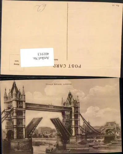 401913,England London Tower Bridge Brücke Zugbrücke