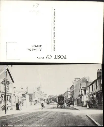 401928,Repro England Tunbridge Wells St. Johns Road Straßenansicht
