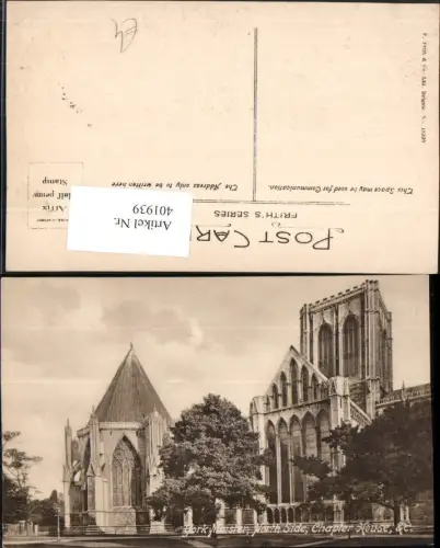 401939,England York Minster Chapter House Kirche