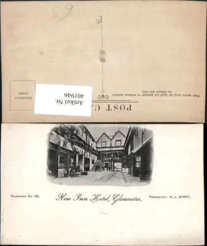 401946,England Gloucester New Inn Hotel