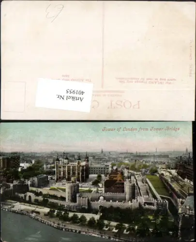 401955,England Tower of London from Tower Bridge Burg