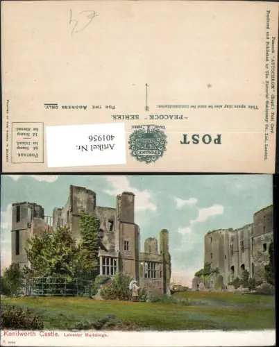 401956,England Kenilworth Castle Leicester Buildings Burg Ruine
