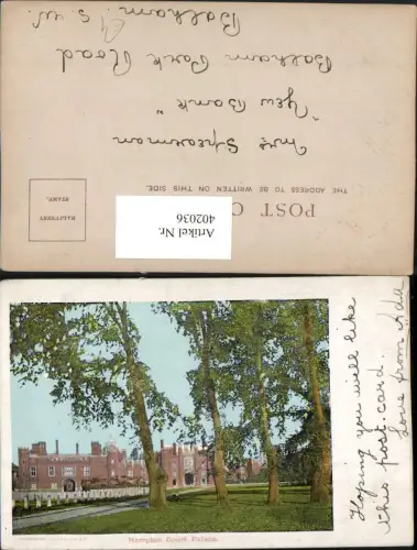 402036,England London Hampton Court Palace Schloss