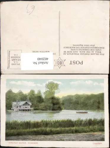 402040,England Windsor Virginia Water See
