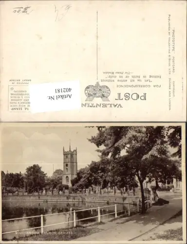 402181,England Devizes Southbroom Church Kirche