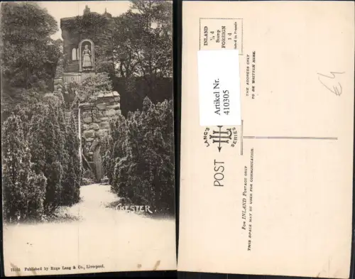 410305,England Chester Tower Turm Motiv